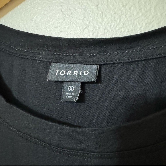 Torrid Beaded Love More Live Free T-Shirt—00 (M/L) - Picture 8 of 11